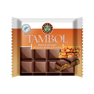 KAHVE DUNYASI TAMBOL BADEM KRO.DOLGULU SUTLU CIK.100 GR