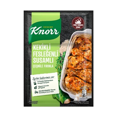 Knorr Fırında Tavuk Çeşnisi Kekik & Fesleğen & Susam 29 Gr