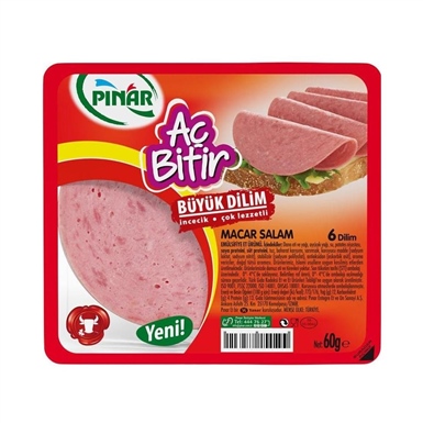 PINAR AC BITIR MACAR SALAM BUYUK DILIMLI 60 GR