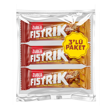 ZUBER FISTRIK Y.FISTIKLI KURUYEMIS BAR 3x30 GR