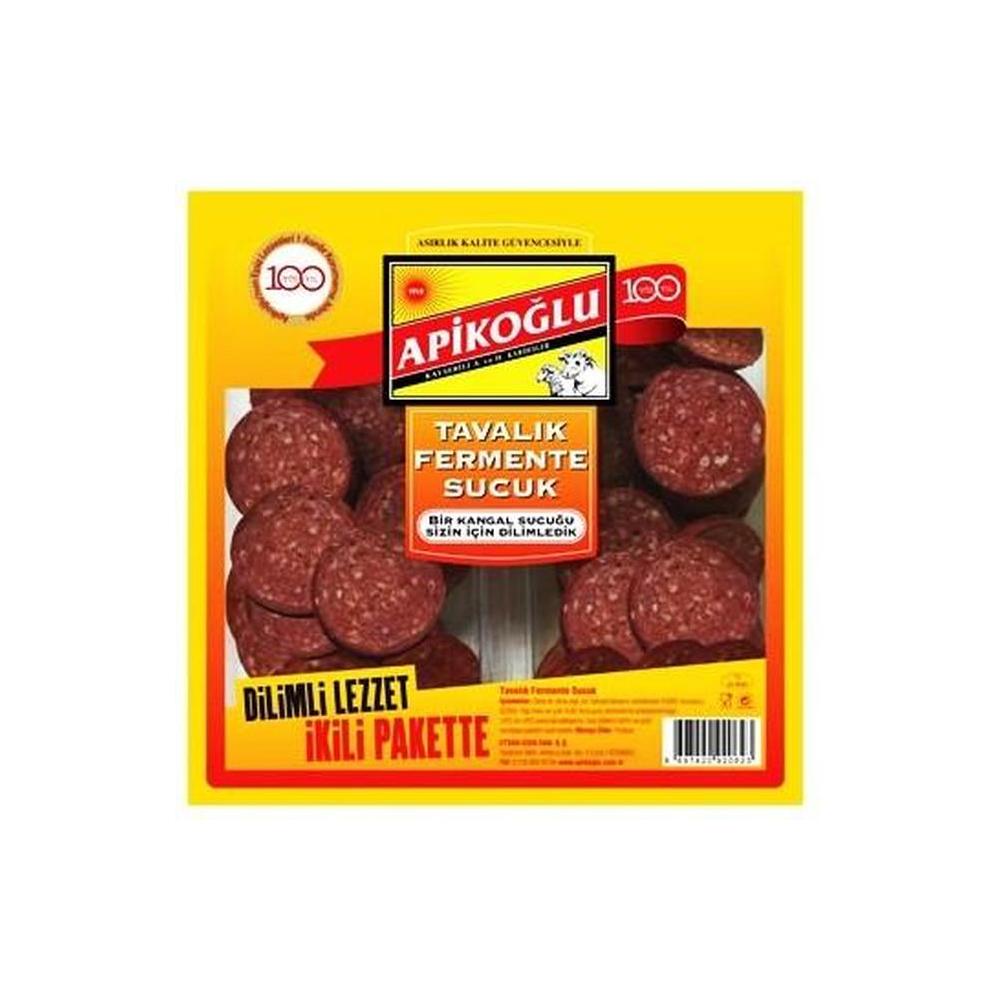 APIKOGLU FERMENTE SUCUK TAVALIK DILIMLI 200 GR