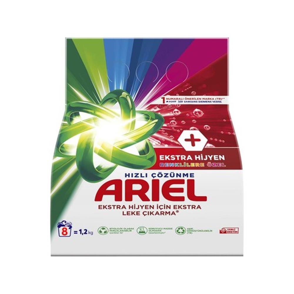 ARIEL OXI RENKLI EXTRA HIJYEN 1.2 KG