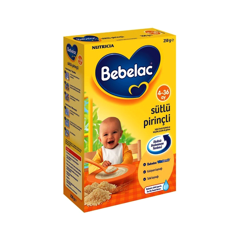 BEBELAC GOLD SUTLU PIRINCLI 250 GR