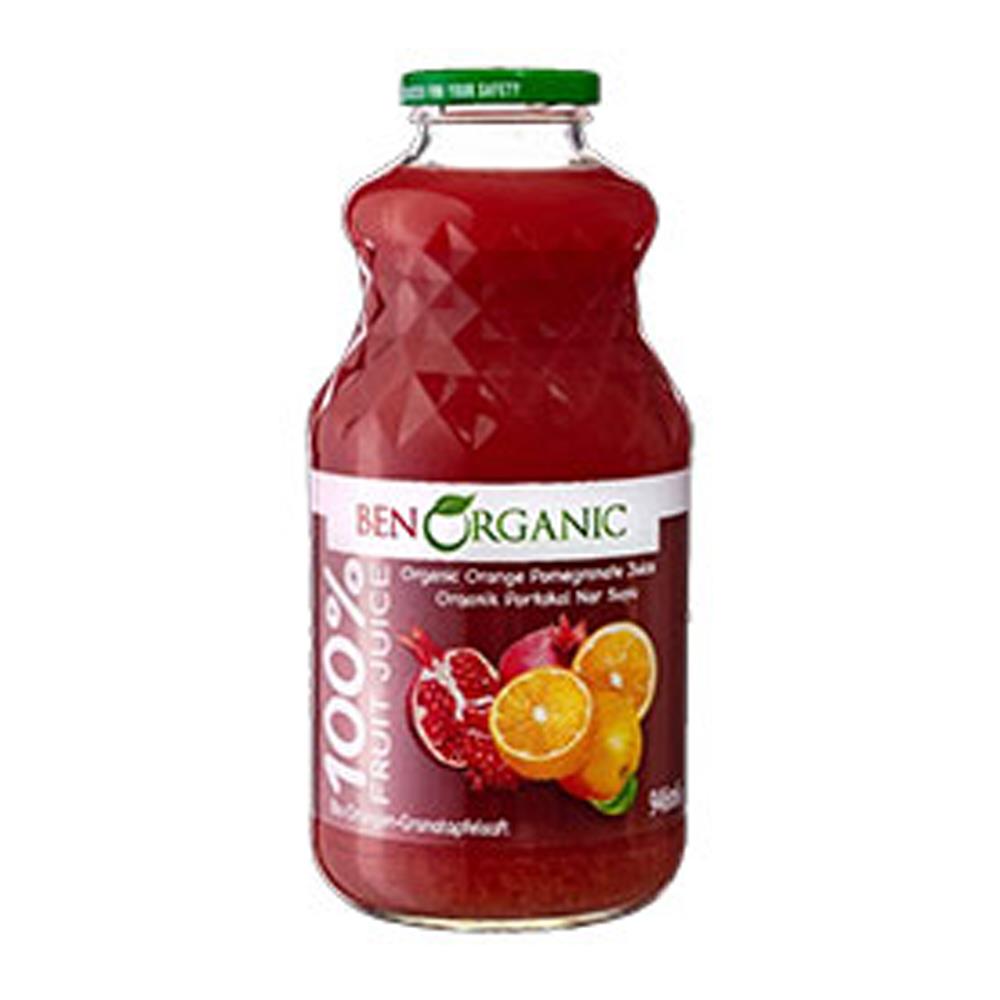 BENORGANIC % 100 PORTAKAL& NAR SUYU 960 ML