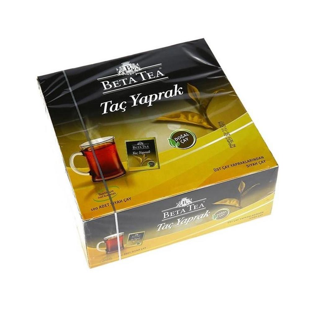Beta Tea Taç Yaprak Bardak Poşet Çay 100'lü - Demtaş Kapında
