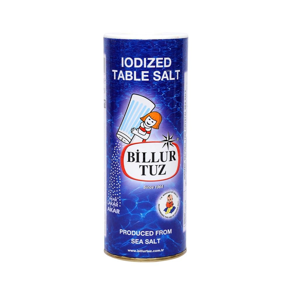 Billur Sofra Tuzu İyotlu 500 Gr