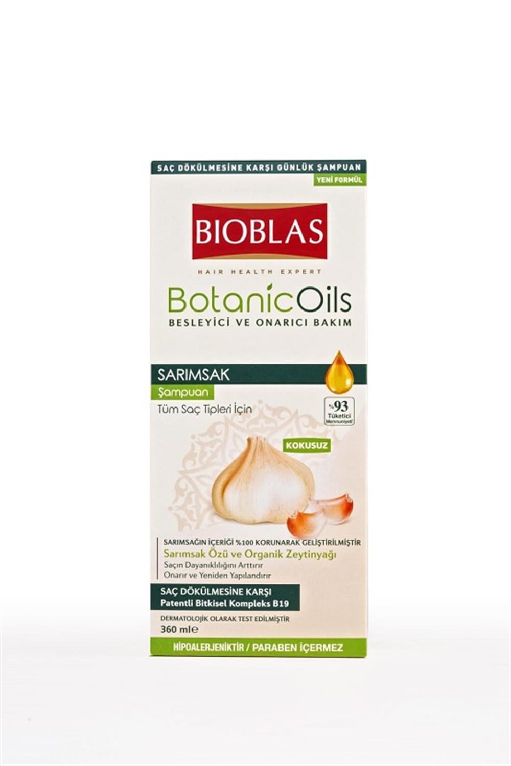 BIOBLAS SAMPUAN SARIMSAKLI 360 ML
