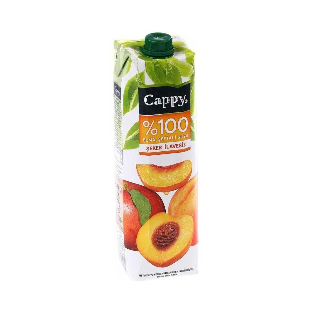 CAPPY M.SUYU %100 ELMA&SEFTALI 1 LT
