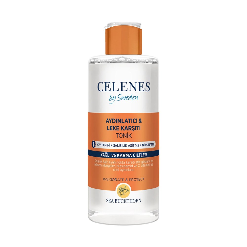 CELENES SEA BUCKTHORN LEKE GID.&AYDINLATICI TONIK 200 ML