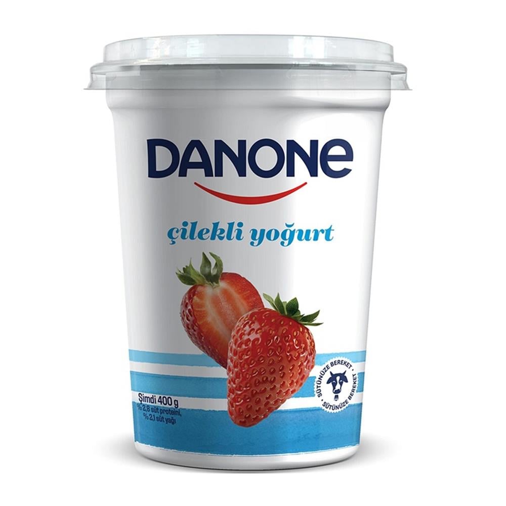 DANONE MEYVELI YOGURT CILEKLI 400 GR