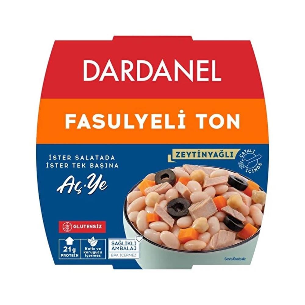 DARDANEL TON BALIGI FASULYELI 160 GR