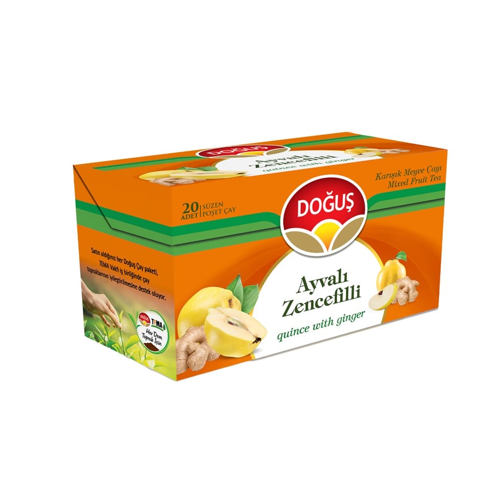 DOGUS BITKI CAYI AYVALI ZENCEFILLI 20X1.9 GR