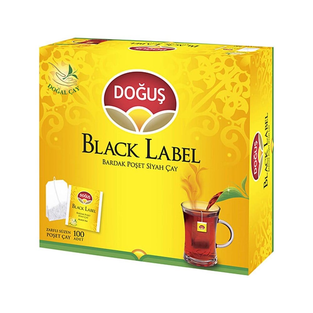 Doğuş Black Label Bardak Poşet Çay 100x2 Gr