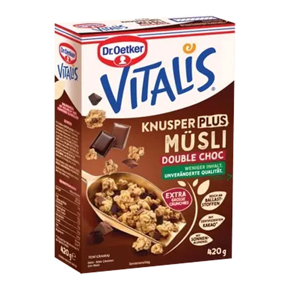 DR.OETKER VITALIS KNUSPERPLUS CITIR MUSLI 420 GR