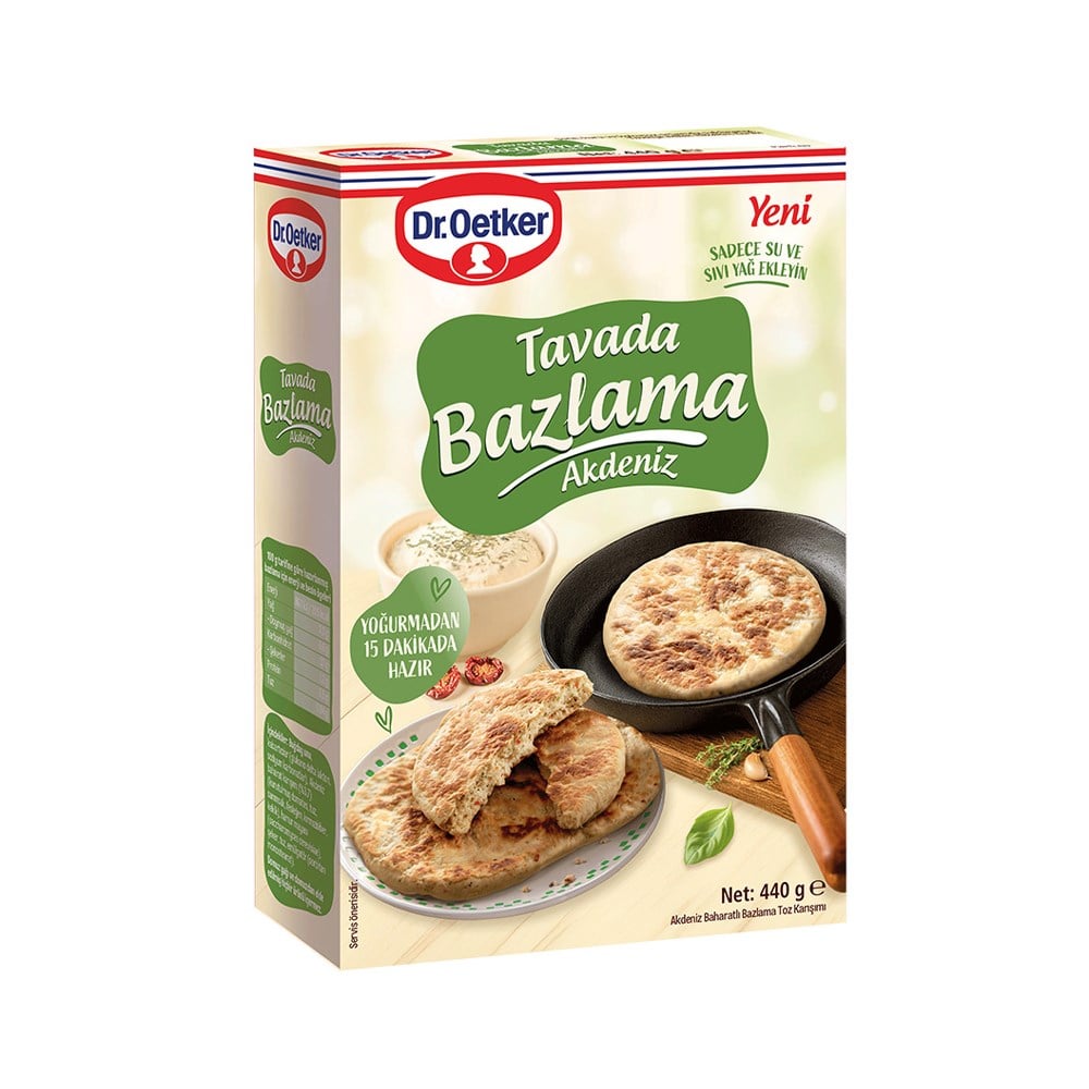 DR.OETKER TAVADA BAZLAMA AKDENIZ 440 GR