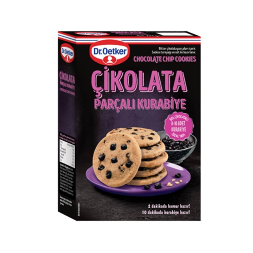 Dr. Oetker Çikolata Parçalı Kurabiye 223 Gr