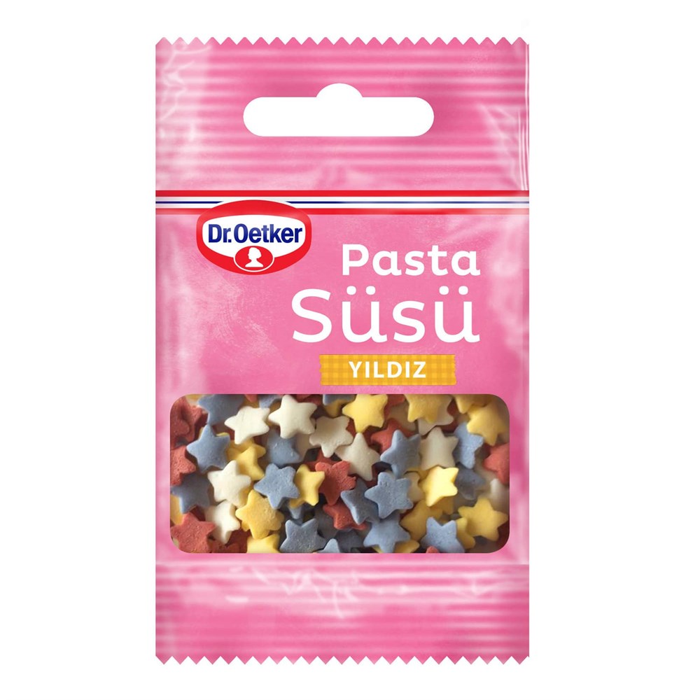 Dr. Oetker Pasta Süsü Yıldızlar 10 Gr