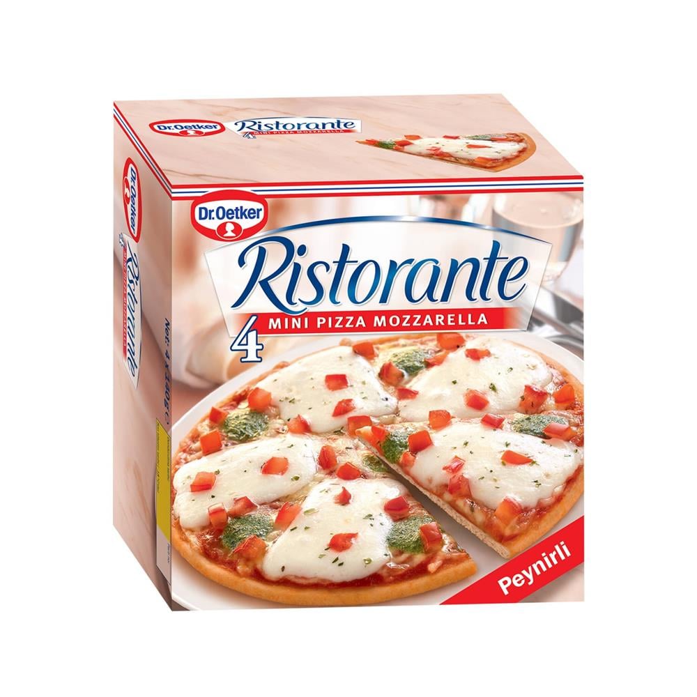 Dr. Oetker Ristorente Mini Mozzarella Karışık Pizza 4x140 Gr
