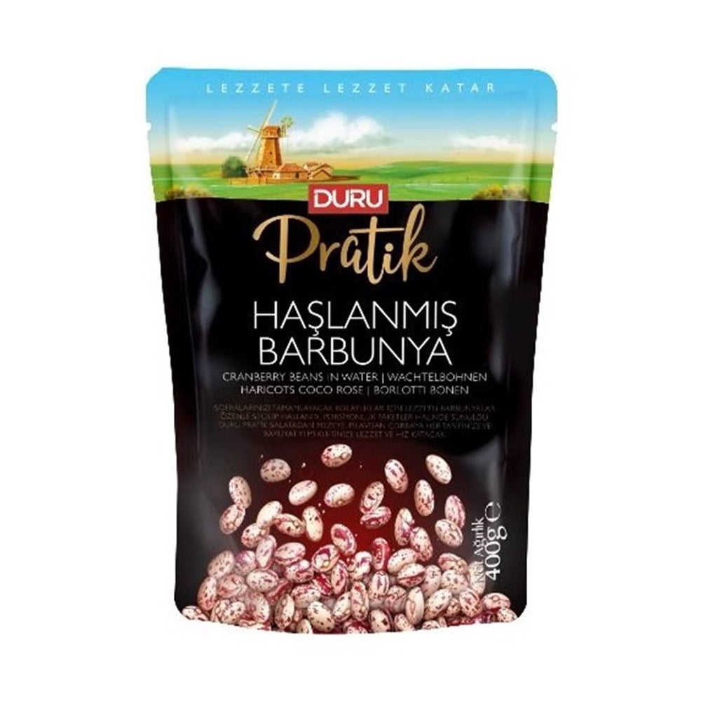 Duru Haşlanmış Barbunya 400 Gr