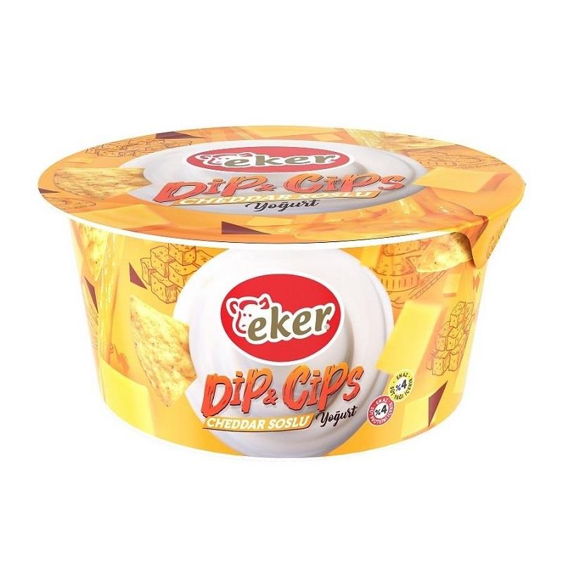 EKER DIP&CIPS YOGURT CHEDDAR SOSLU 125 GR