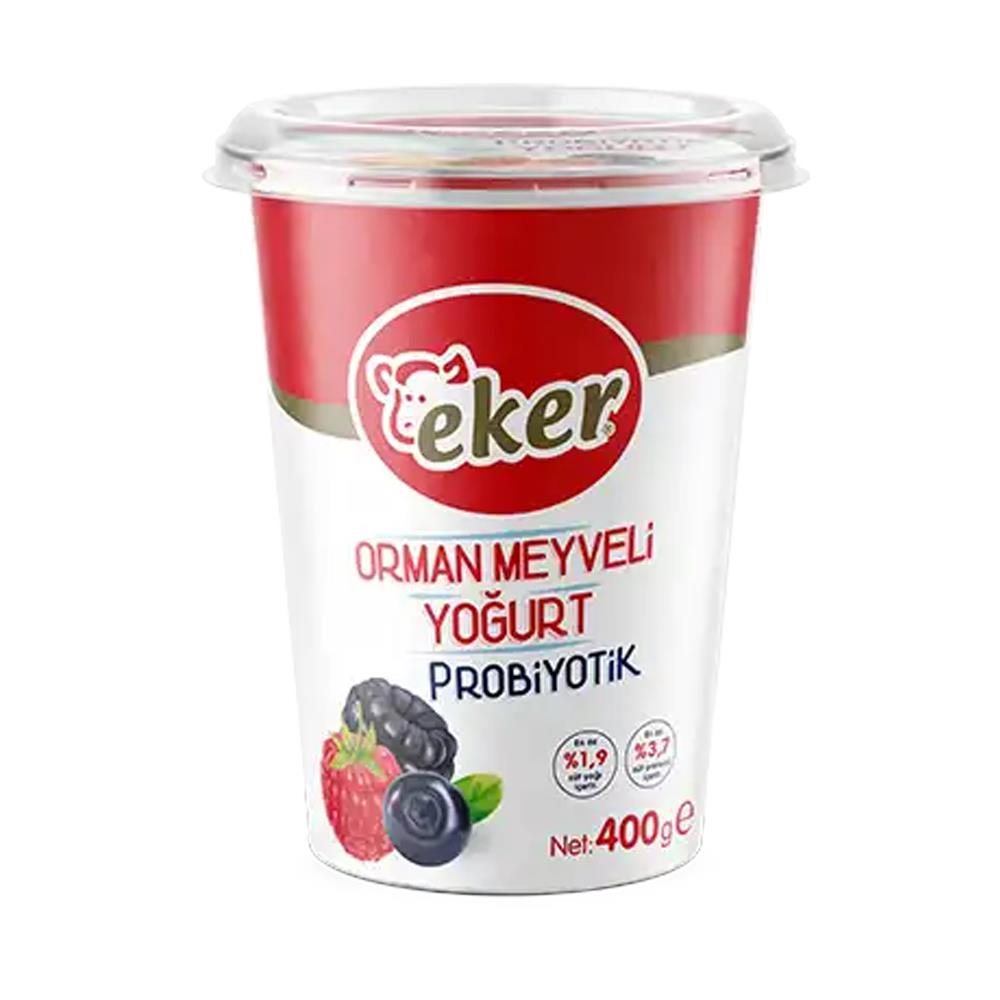 EKER PROBIYOTIK YOGURT ORMAN MEYVELI 400 GR