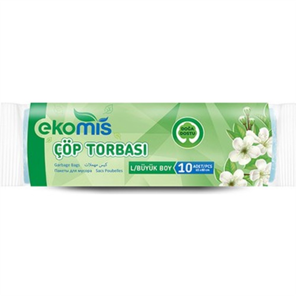 Ekomis Büyük Boy Çöp Torbası 65*80