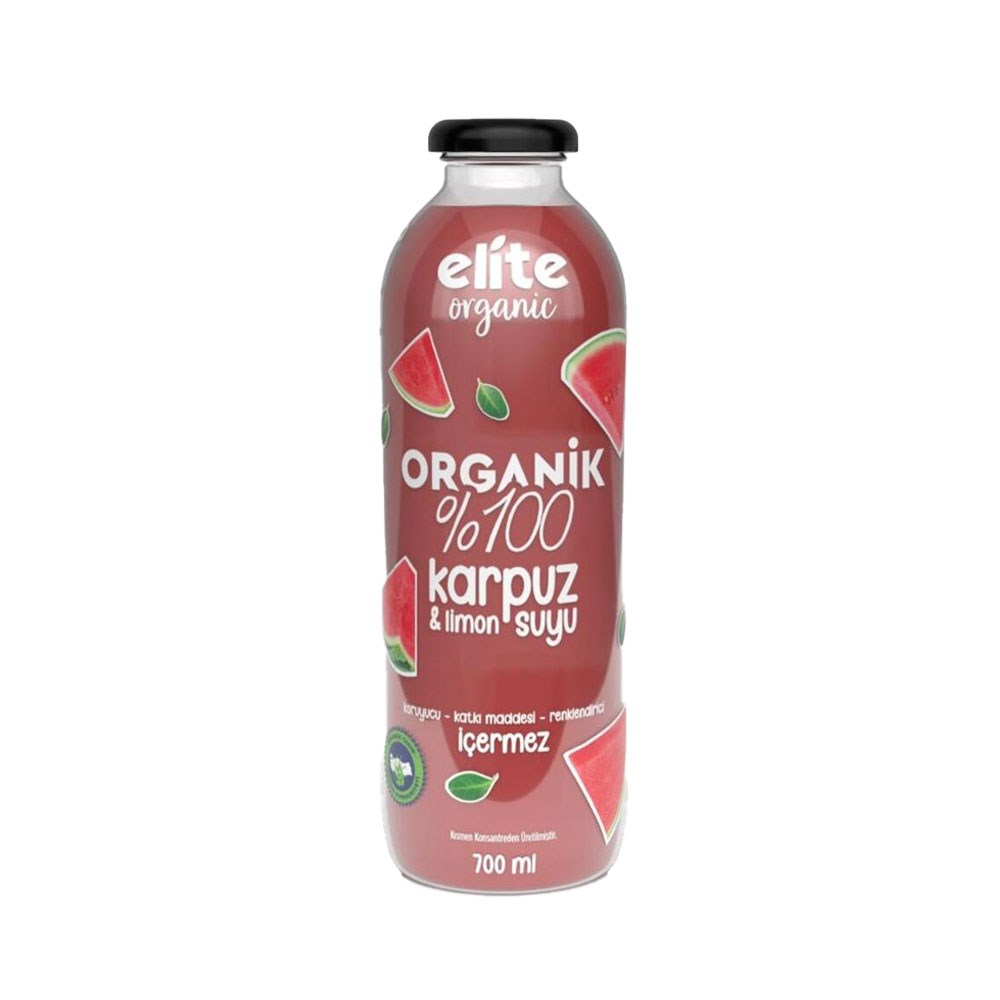 ELITE ORGANIK % 100 KARPUZ SUYU 700 ML