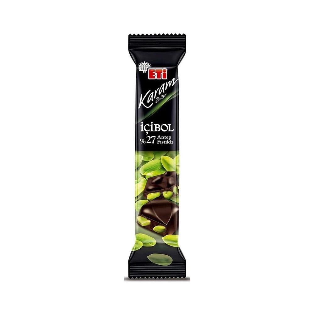 ETI (8826) CIKOLATA KARAM AN.FISTIKLI 28 GR