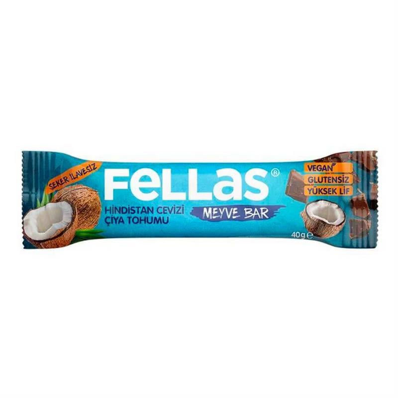 FELLAS MEYVE BAR CHIA & HIN.CEVIZ 40 GR