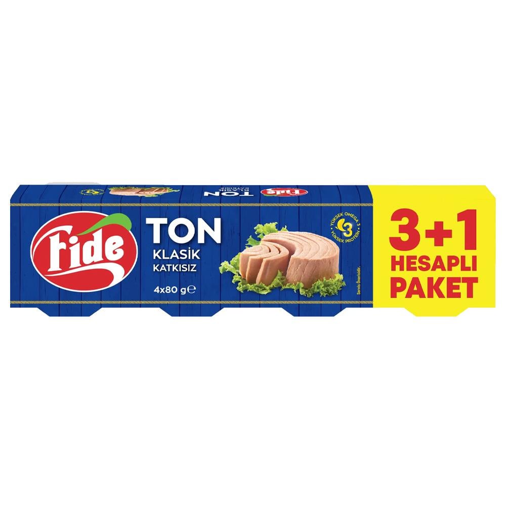 FIDE TON BALIK KLASIK 4 X 80 GR