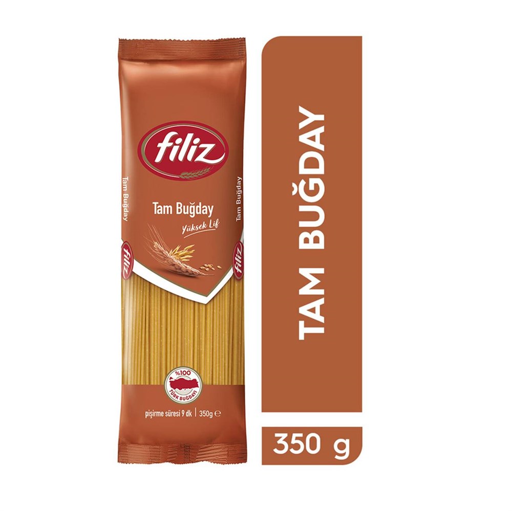 FILIZ MAKARNA TAM BUGDAY SPAGHETTI 350 GR