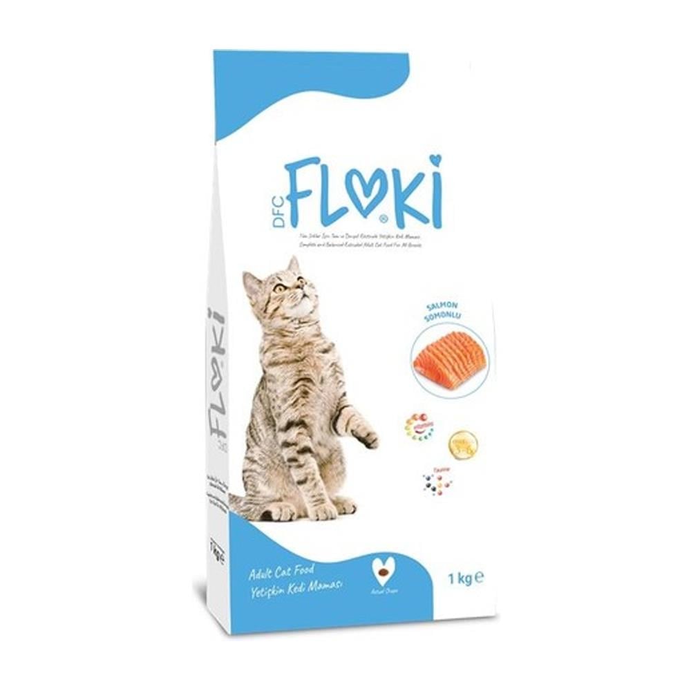 FLOKI KEDI YETISKIN KEDI MAMASI SOMONLU 1000 GR