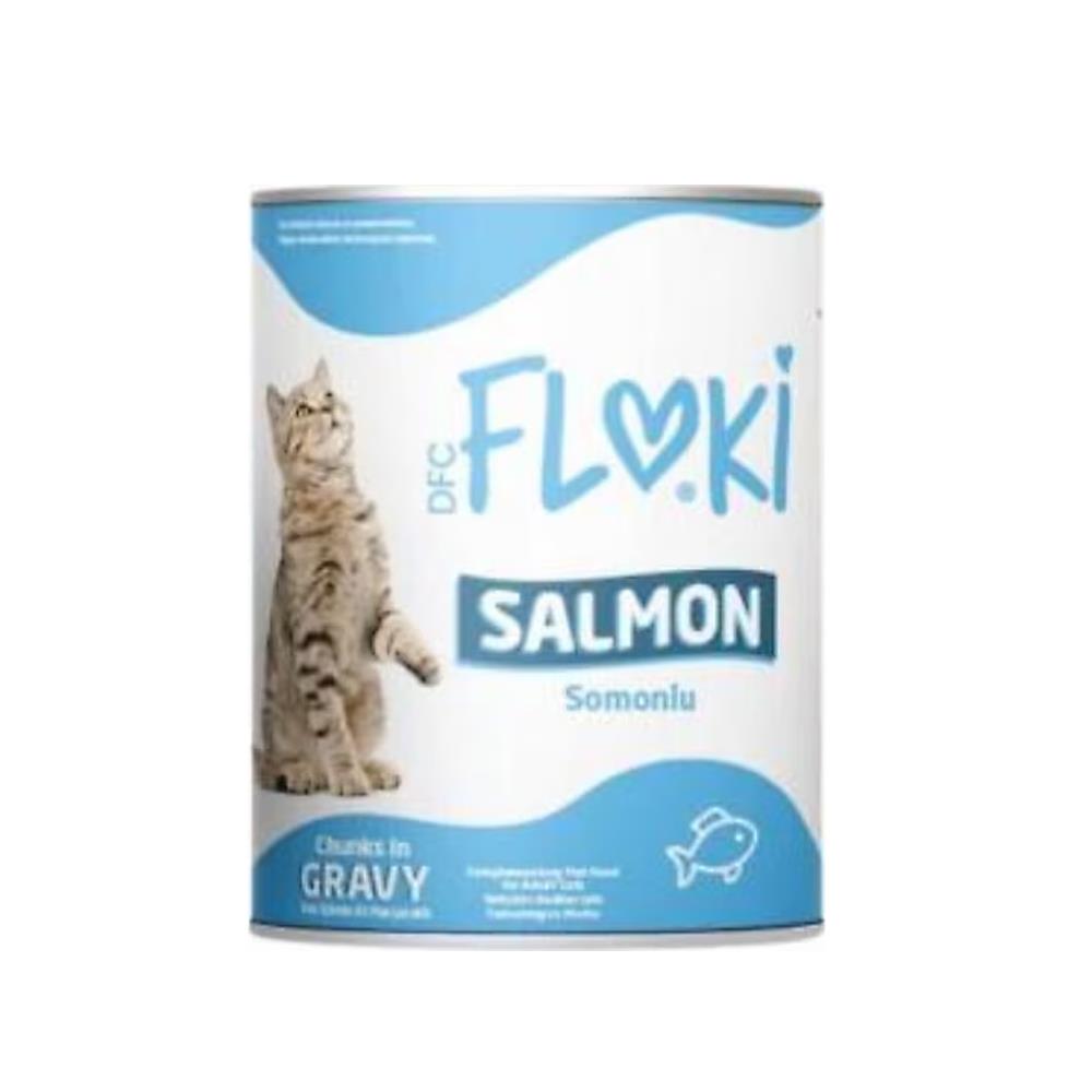 FLOKI YETISKIN KEDI SOS ICINDE SOMONLU 400 GR
