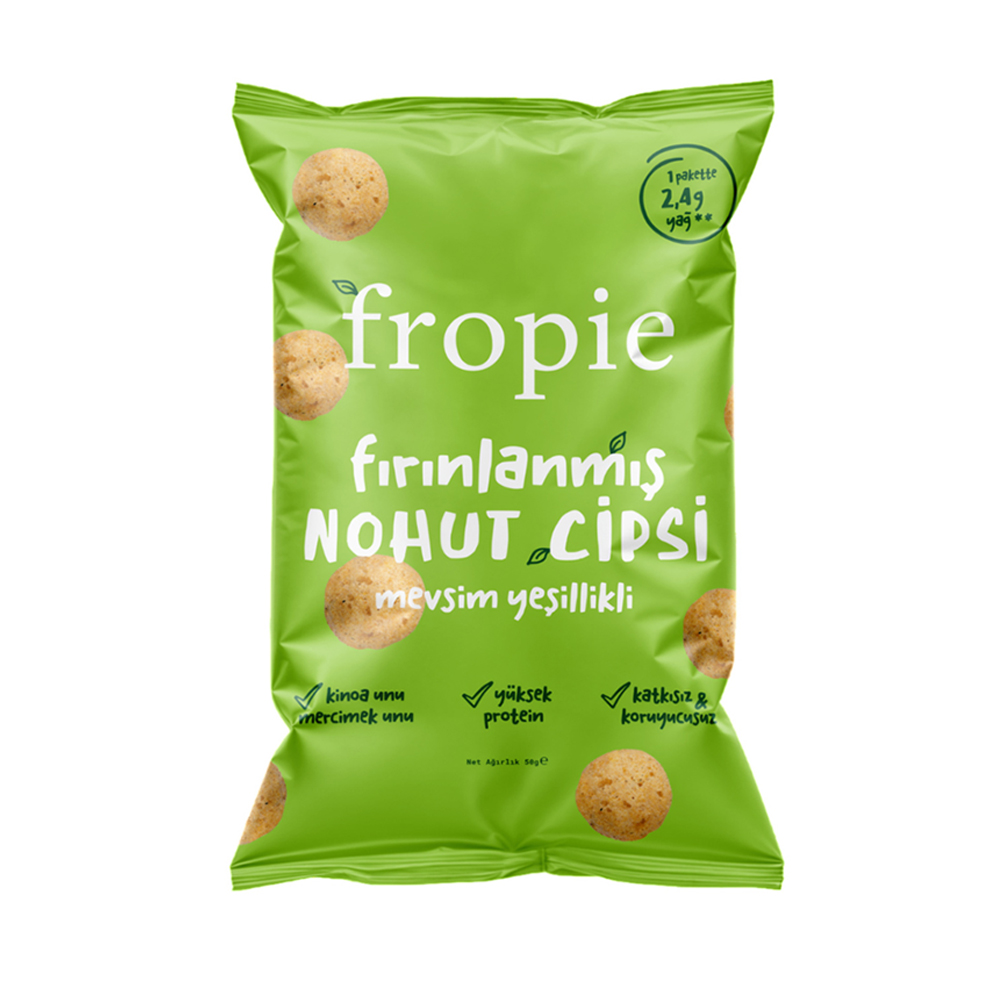 FROPIE FIRINLANMIS NOHUT CIPS YOGURT&M.YESIL 50 GR