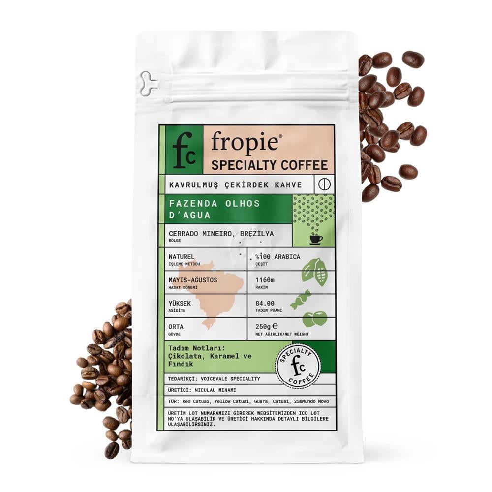 FROPIE KAV.CEKIRDEK KAHVE BREZILYA&FAZENDA 250 GR