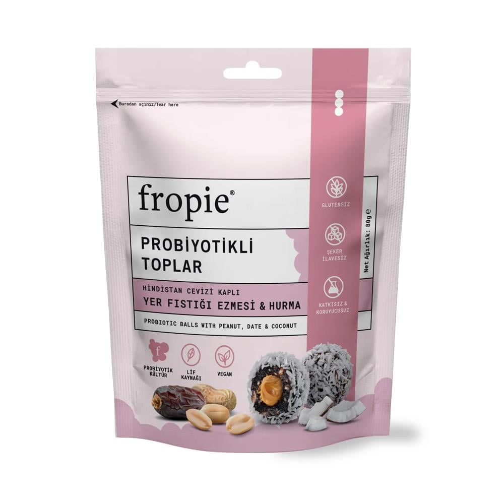 FROPIE YERFISTIGI EZMELI PROBIYOTIK TOPLAR 80 GR