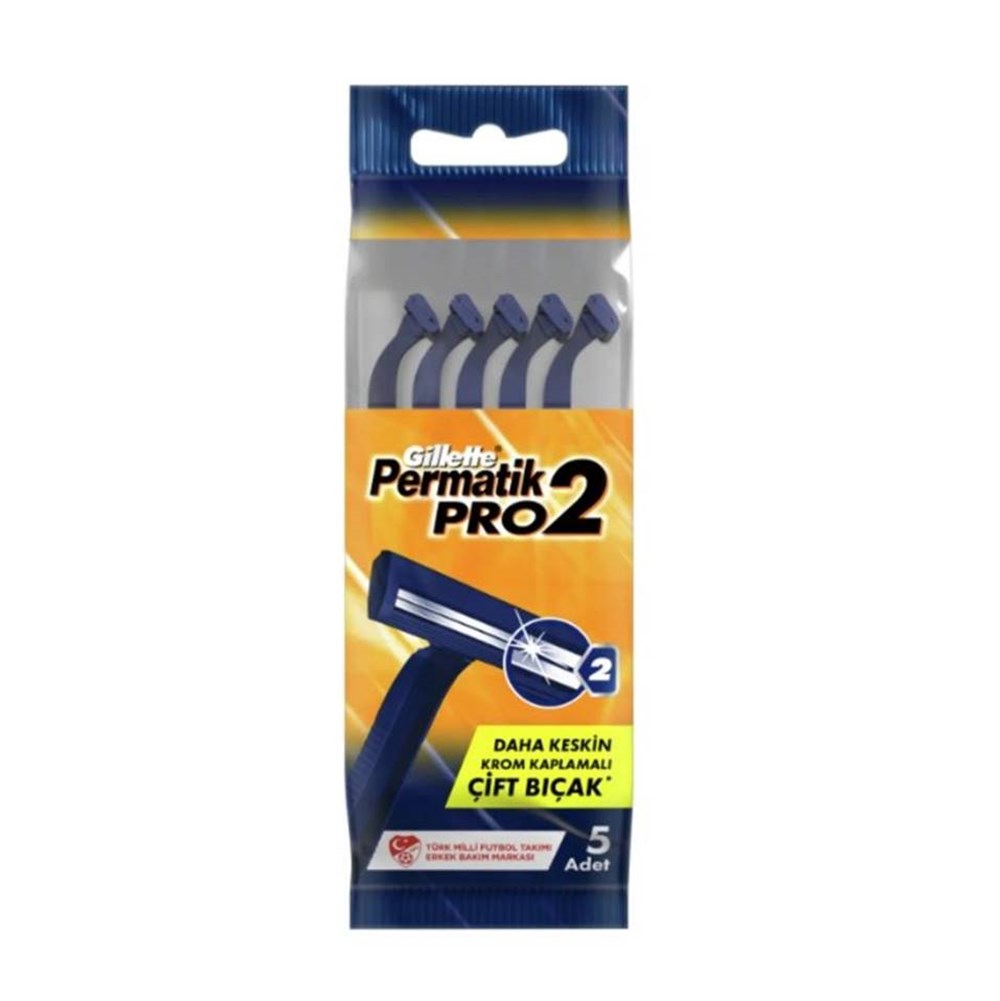Permatik Permatik Pro 2 Çift Bıçak 5 Li - Demtaş Kapında