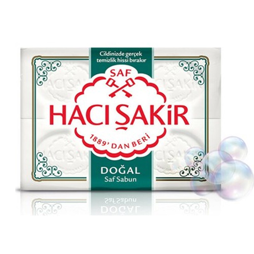 HACI SAKIR BEYAZ SABUN DOGAL 800 GR