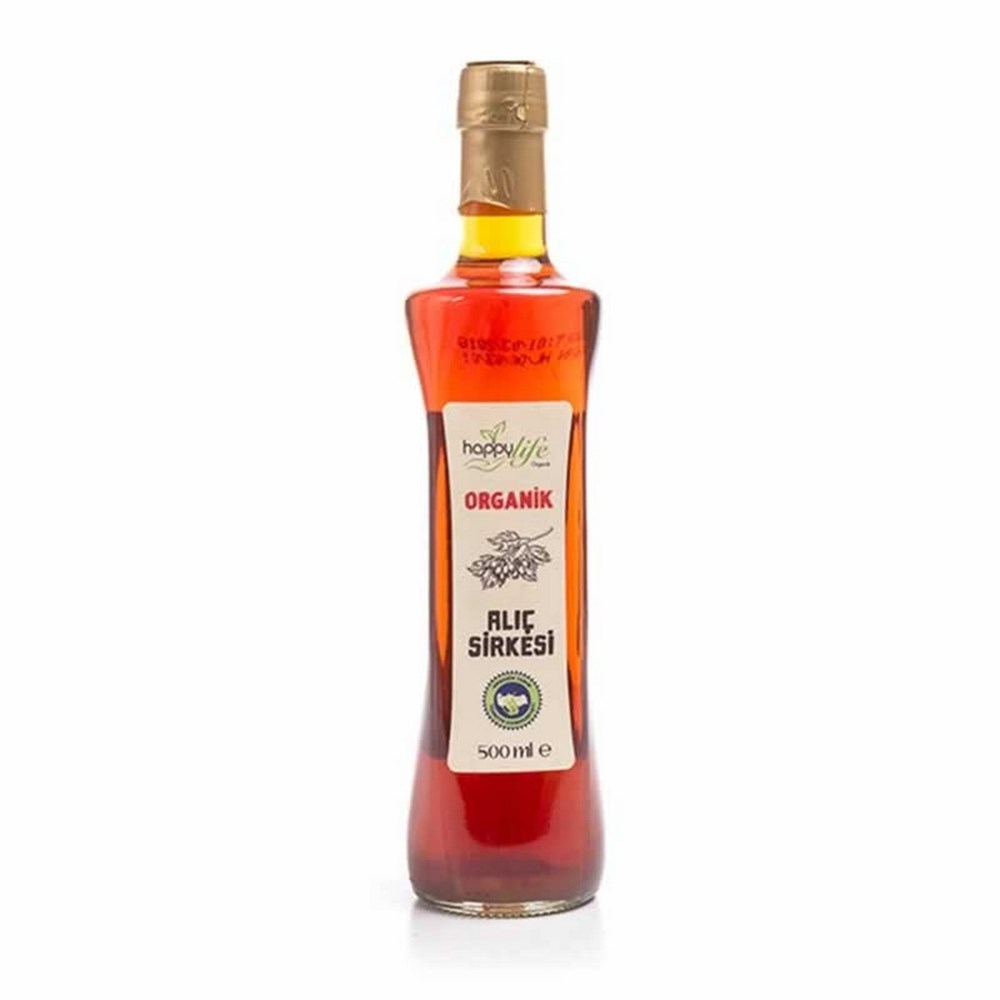 Happy Life Organik Alıç Sirkesi 500 Ml