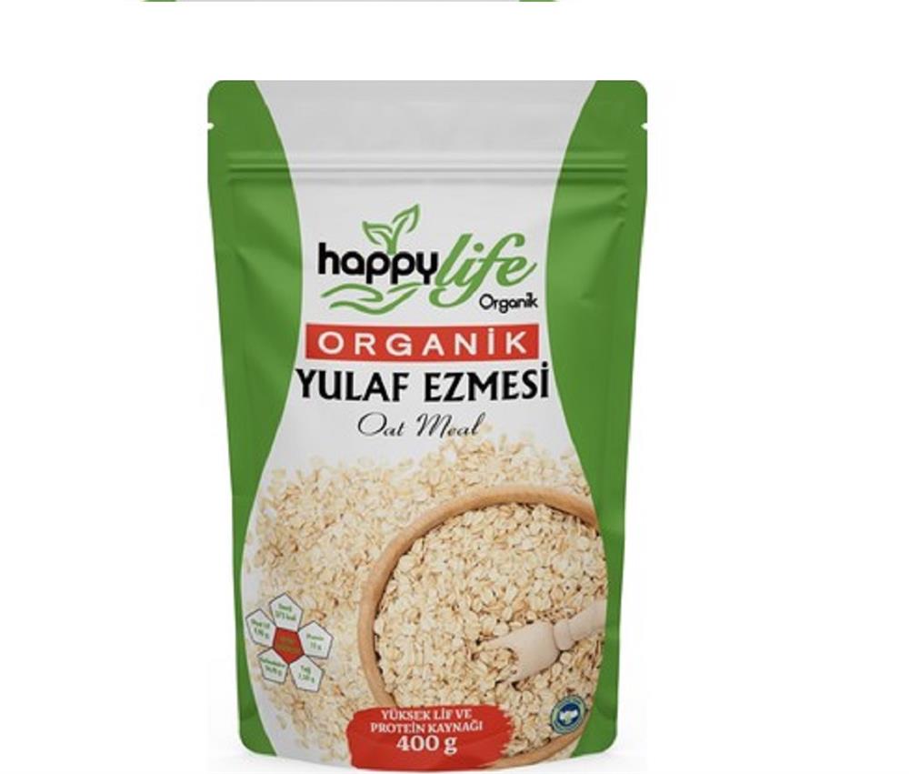HAPPY LIFE ORGANIK YULAF EZMESI 400 GR