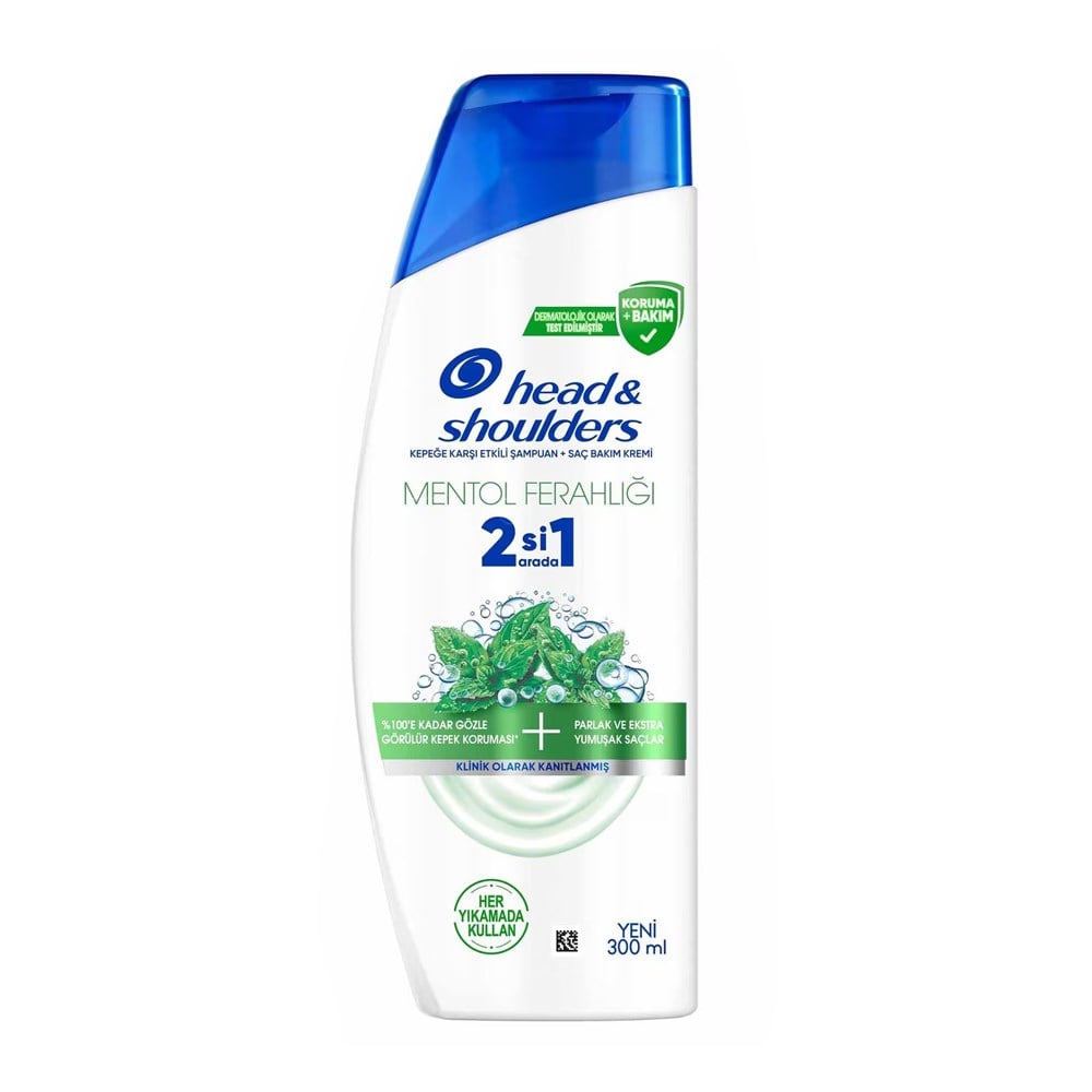 HEAD&SHOULDERS SAMPUAN 2 SI 1 MENTOL FERAHLIGI 300 ML