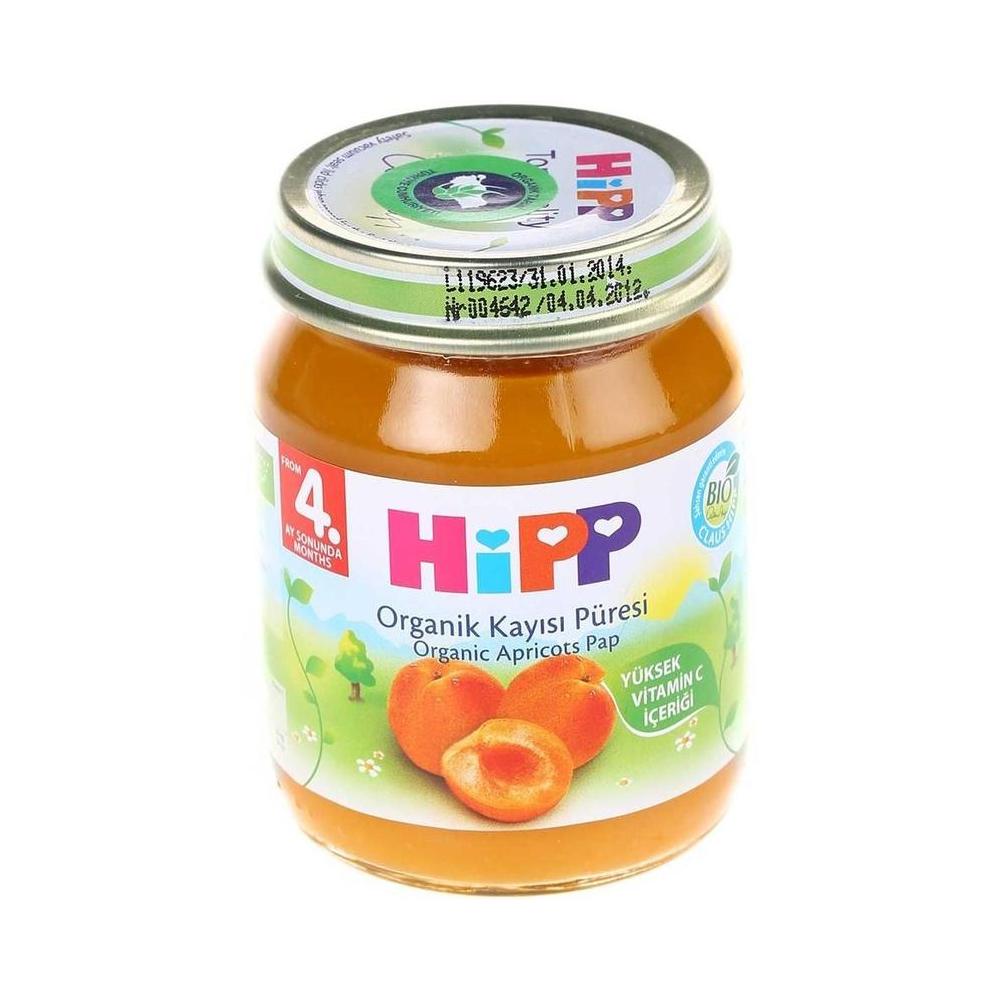 HIPP ORGANIK KAYISI PURESI 125 GR