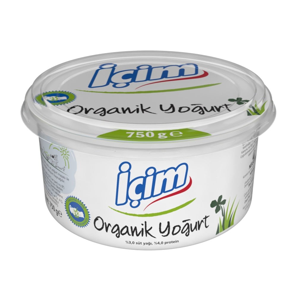 İçim Organik Yoğurt 750 Gr
