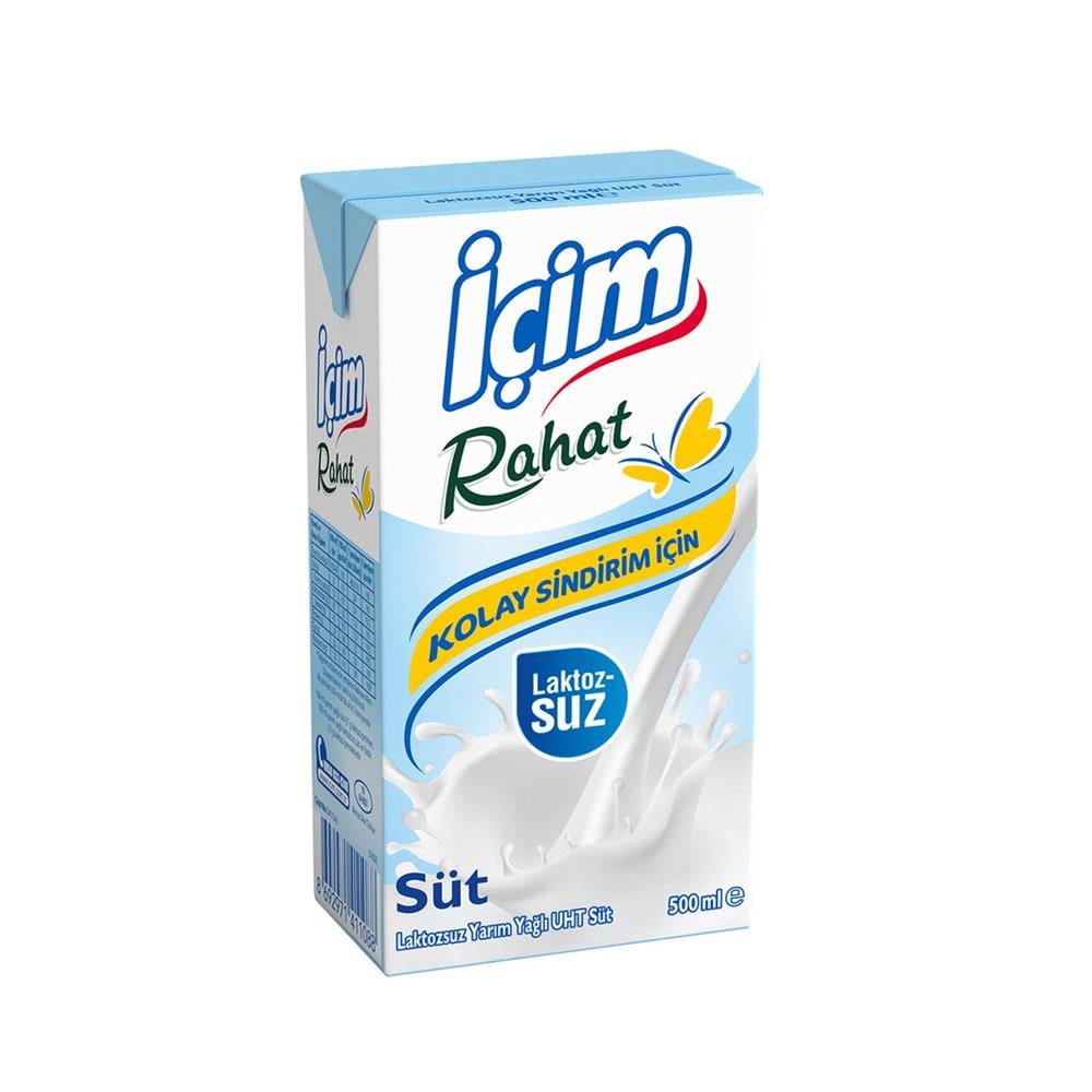 İçim Süt Laktozsuz 500 Ml