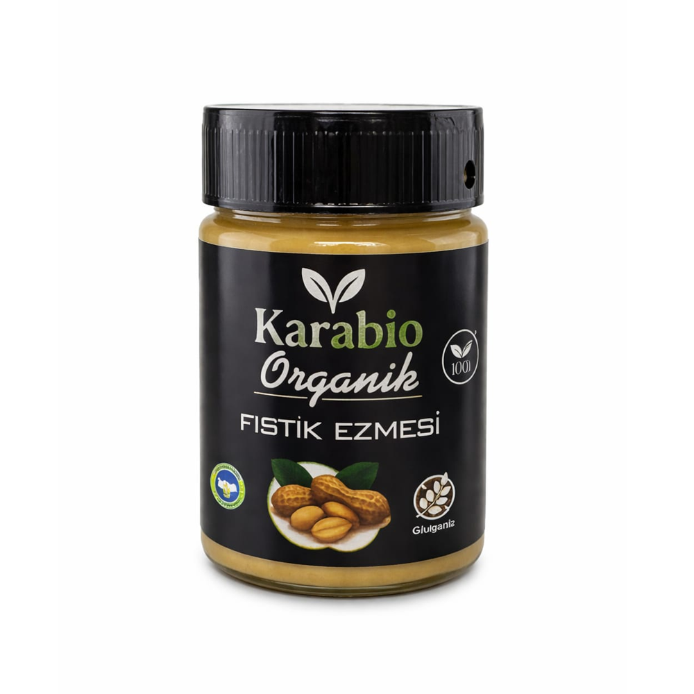 KARABIO ORGANIK % 100 FISTIK EZMESI 300 GR