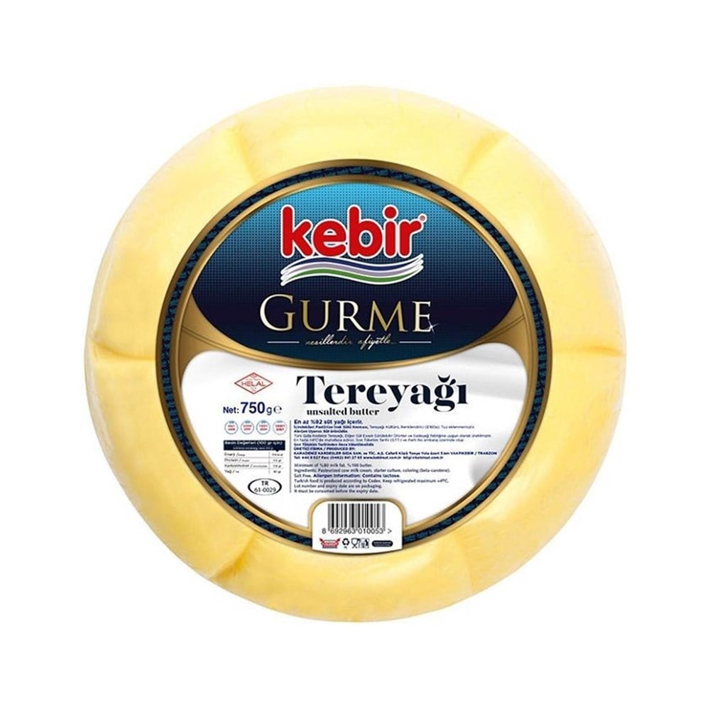 Kebir Gurme Tereyağ 750 Gr