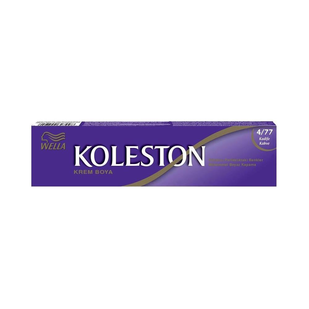 KOLESTON BOYA KREM KADIFE KAHVE 4/77