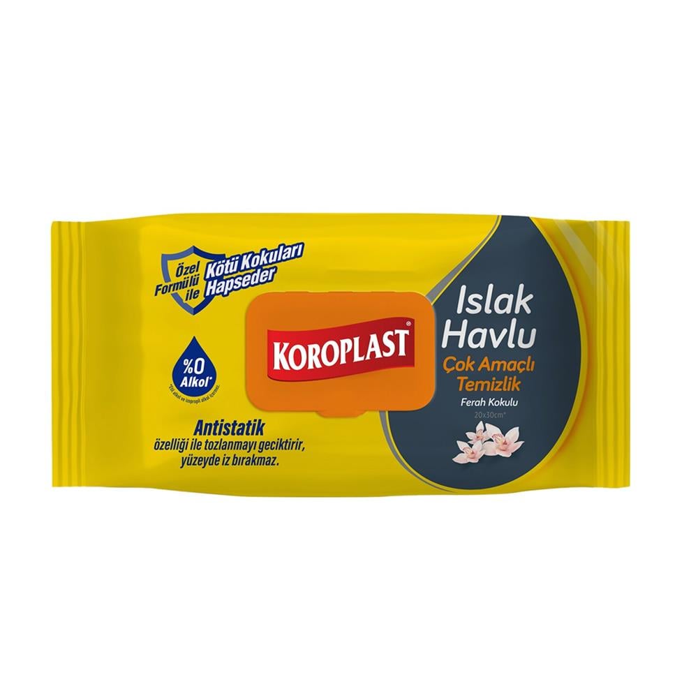 KOROPLAST YUZEY TEMIZLIK HAVLUSU 100 LU