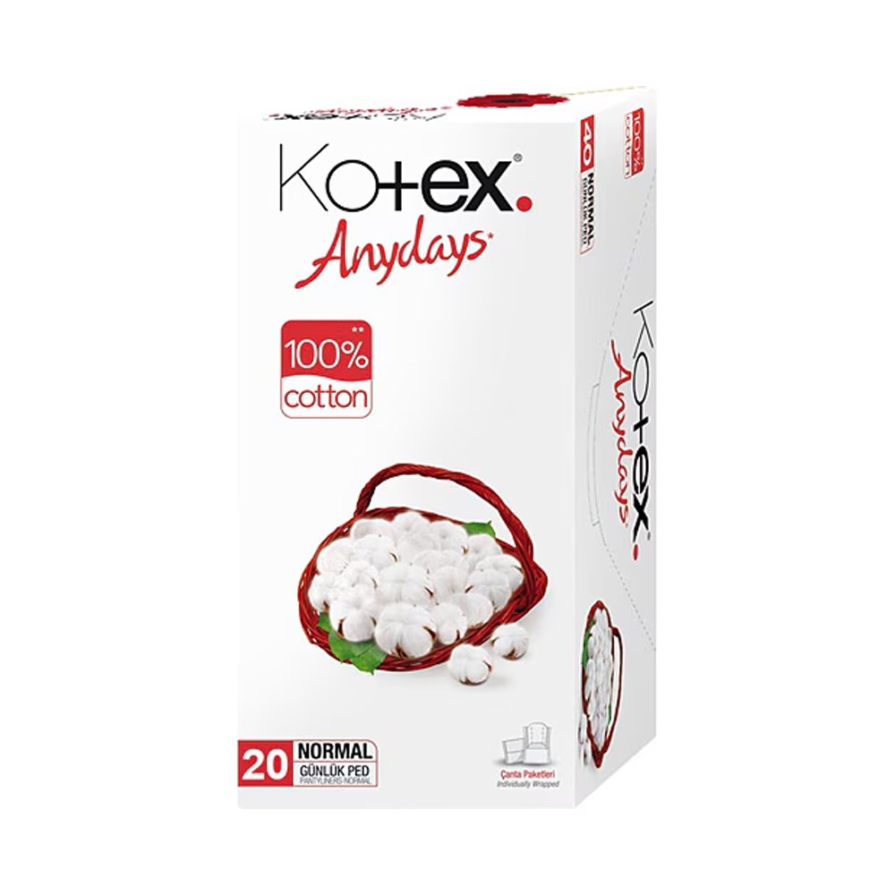 KOTEX (28816) ANYDAYS GUNLUK PED NORMAL 20 LI