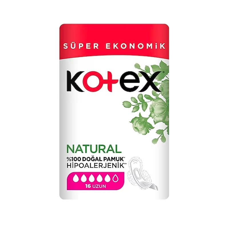 KOTEX NATURAL UZUN 16 LI